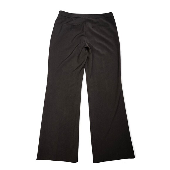 Nicole Miller Chocolate Brown High Rise Wide Leg Dress Pant - Picture 2 of 4